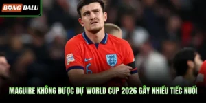 Maguire Không Được Dự World Cup 2026 Gây Nhiều Tiếc Nuối